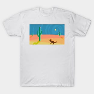 Sunset Desert Fox T-Shirt